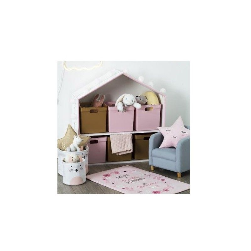 Rangement À 2 Niveaux Pour Enfant Rose Atmosphera For Kids
