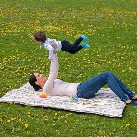 Couverture De Pique-nique En Extérieur Molly Cacao Amazonas