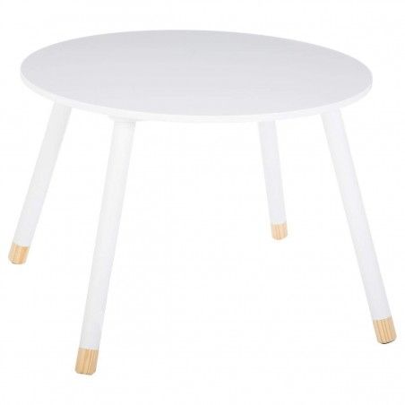 Set Table Douceur Blanc + 2 Chaises Douceur Blanc