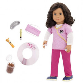 Poupée Deluxe Vétérinaire Paloma 46cm Our Generation 2