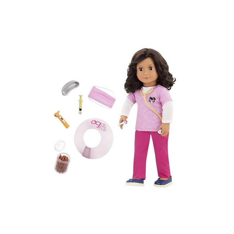 Poupée Deluxe Vétérinaire Paloma 46cm Our Generation