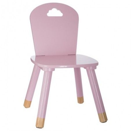 Lot De 2 Chaises Enfant Rose Atmosphera