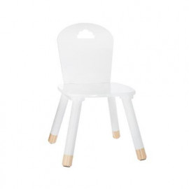 Lot De 2 Chaises Enfant Blanc Atmosphera 2