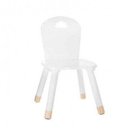 Lot De 2 Chaises Enfant Blanc Atmosphera