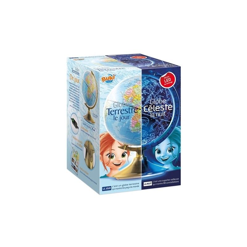 Globe Enfant Jour Et Nuit Buki