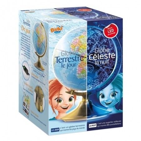 Globe Enfant Jour Et Nuit Buki