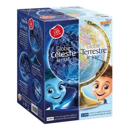 Globe Enfant Jour Et Nuit Buki