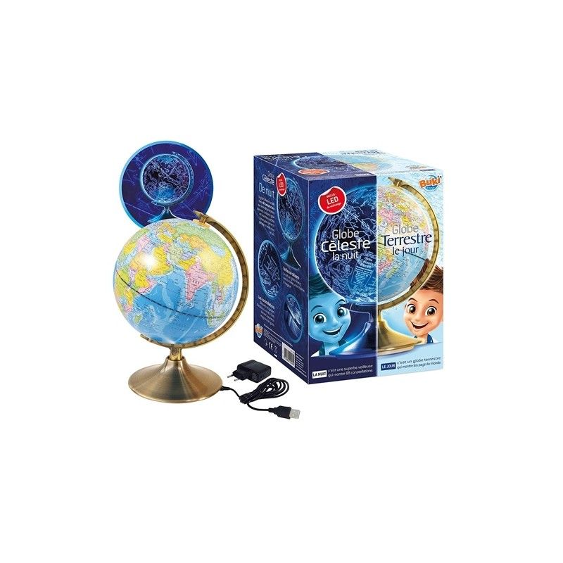 Globe Enfant Jour Et Nuit Buki