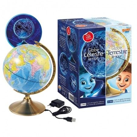 Globe Enfant Jour Et Nuit Buki