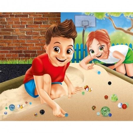 Coffret De Billes 163 Pièces Buki