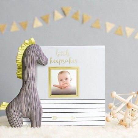 Boite À Souvenir De Bébé Gris Pearhead