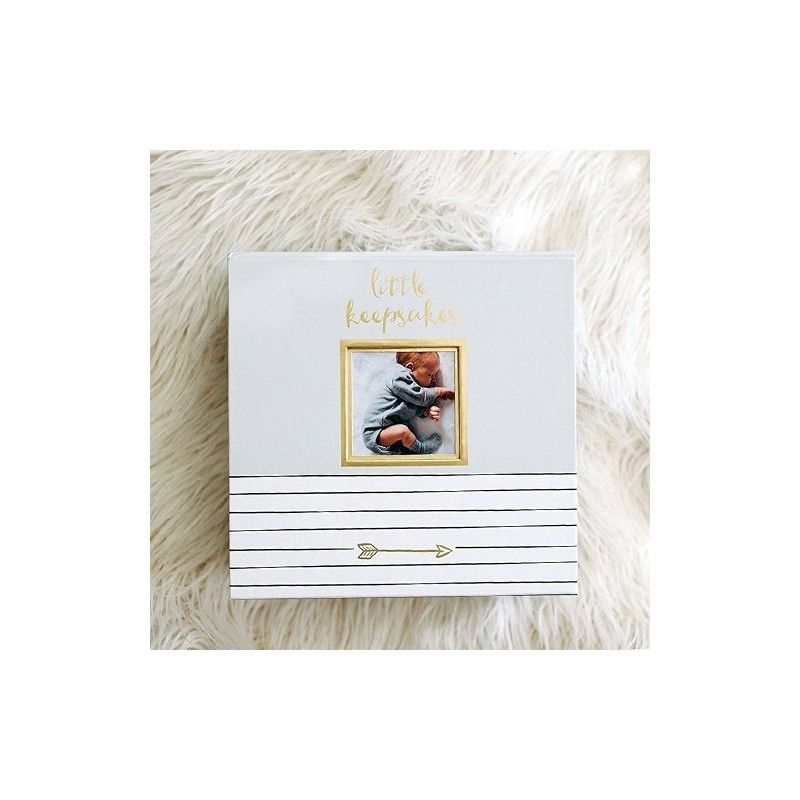 Boite À Souvenir De Bébé Gris Pearhead