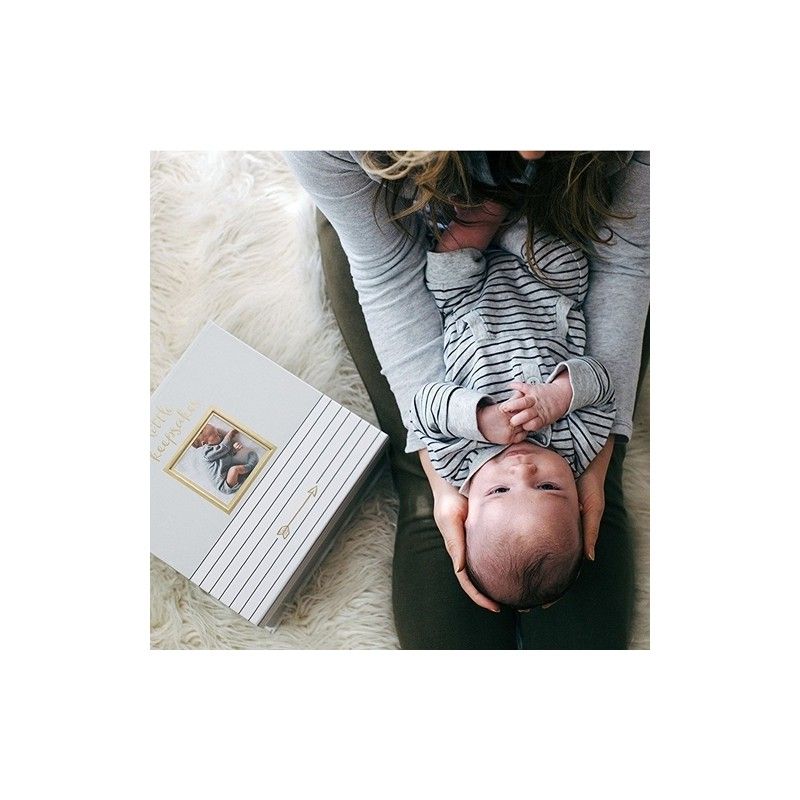 Boite À Souvenir De Bébé Gris Pearhead