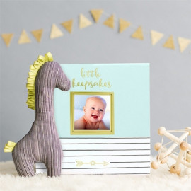 Boite À Souvenir De Bébé Bleu Pearhead 2