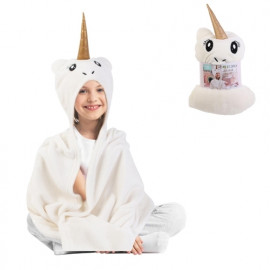 Plaid Enfant Licorne Blanc Home Deco Kids 2