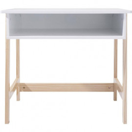 Bureau blanc en bois pour enfant 2