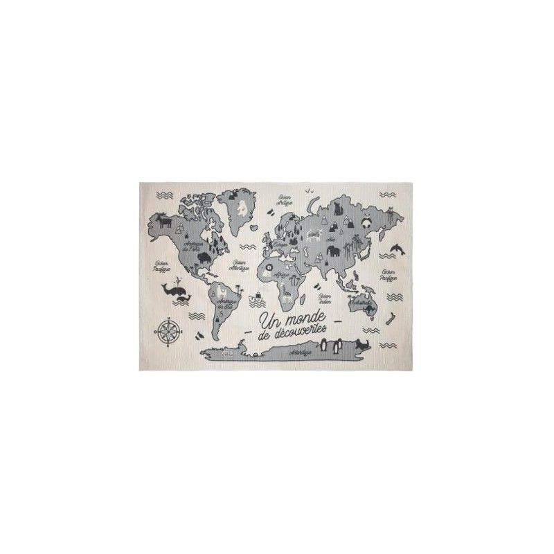 Tapis Carte Du Monde Atmosphera For Kids