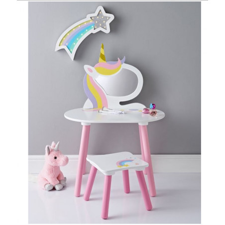 Sweet Licorne Coiffeuse avec Miroir Judy Wild