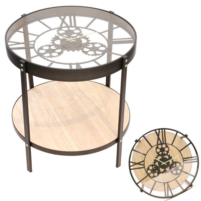 Table D'appoint Horloge D51 Home Deco Factory
