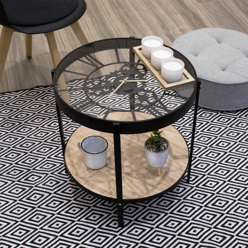 Table D'appoint Horloge D51 Home Deco Factory