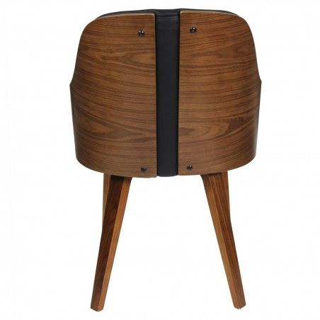 Chaise Retro Nash Noir Home Deco Factory