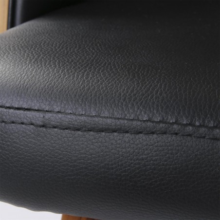 Chaise Retro Nash Noir Home Deco Factory