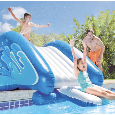 Toboggan pour piscine enterrée Intex