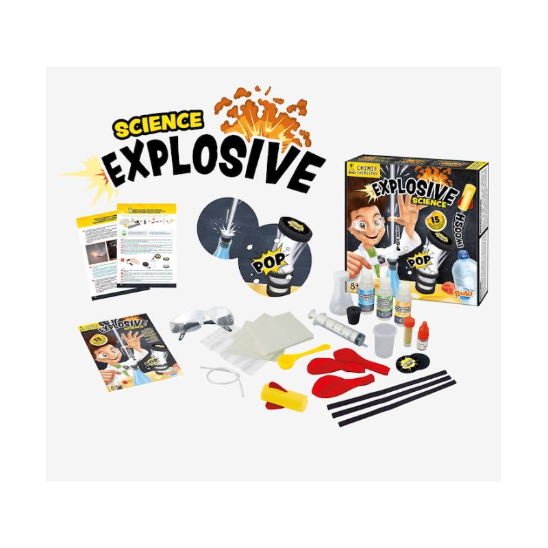 Science explosive 15 expériences Buki