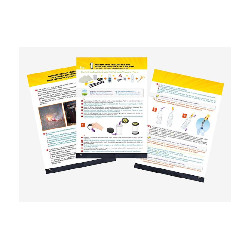 Science explosive 15 expériences Buki