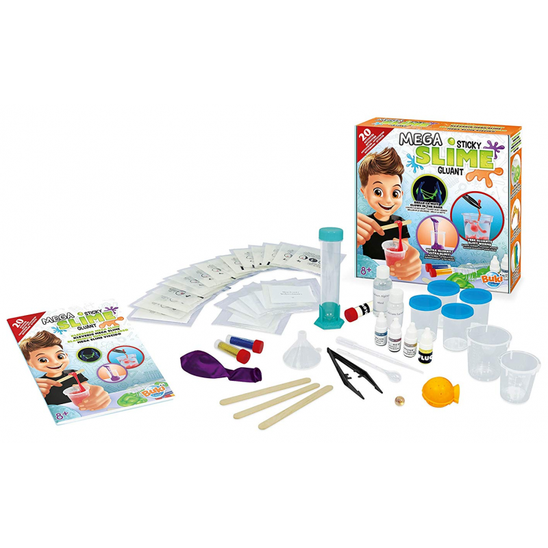Méga Slime Gluant 20 activités Buki