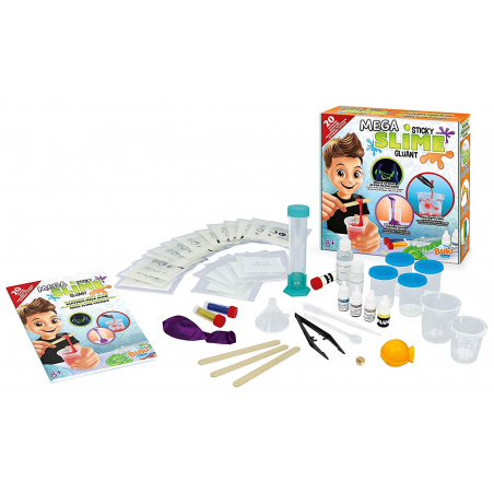 Méga Slime Gluant 20 activités Buki
