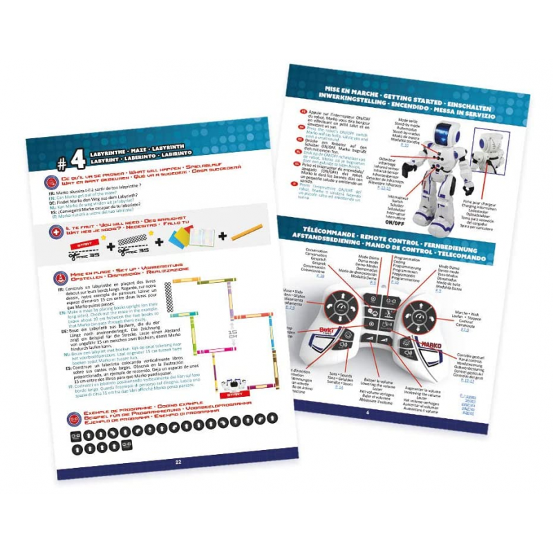 Marko Le Robot au 20 fonctions Buki