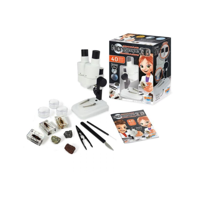 Microscope Stéréo 3D Buki