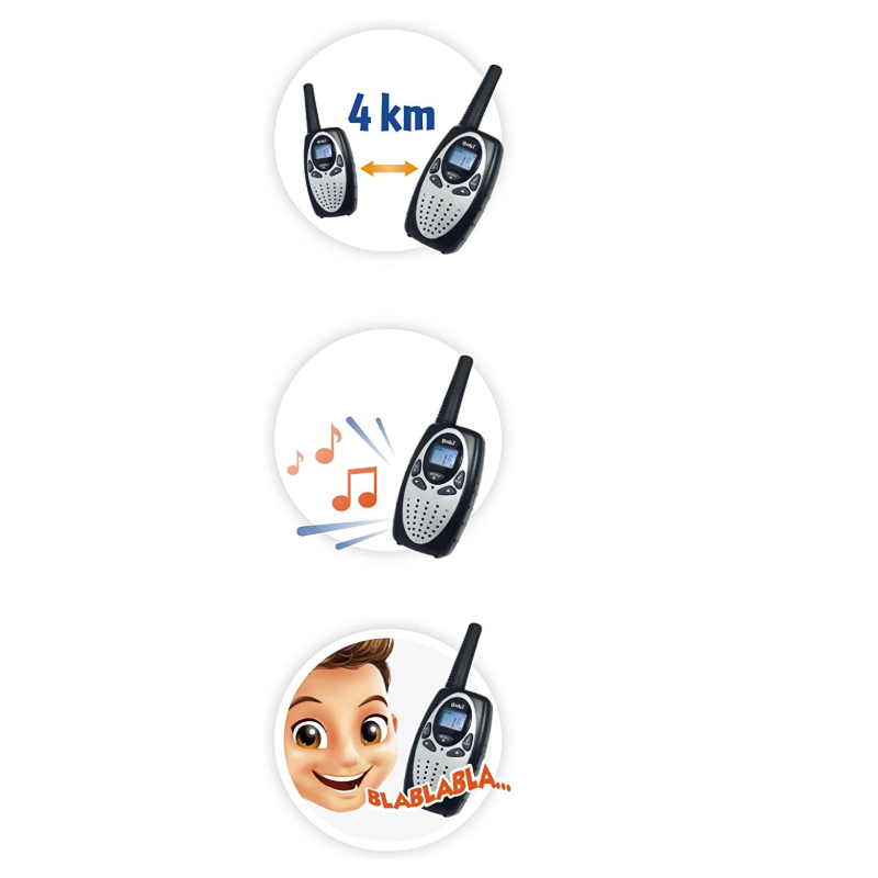 Walkie Talkie Rechargeable Buki