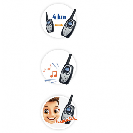 Walkie Talkie Rechargeable Buki