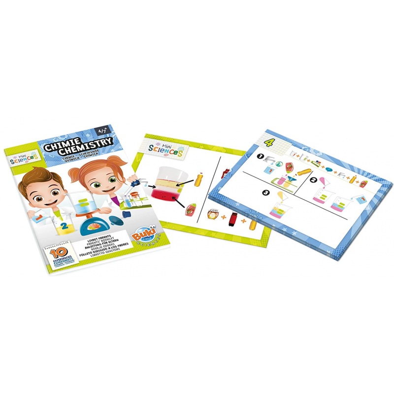 Mini sciences Chimie 10 expériences Buki