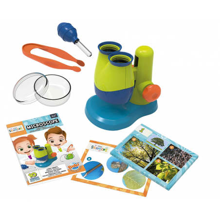 Mini sciences Microscope 10 expériences Buki