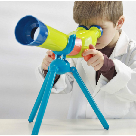 Mini sciences Télescope Binoculaire Buki