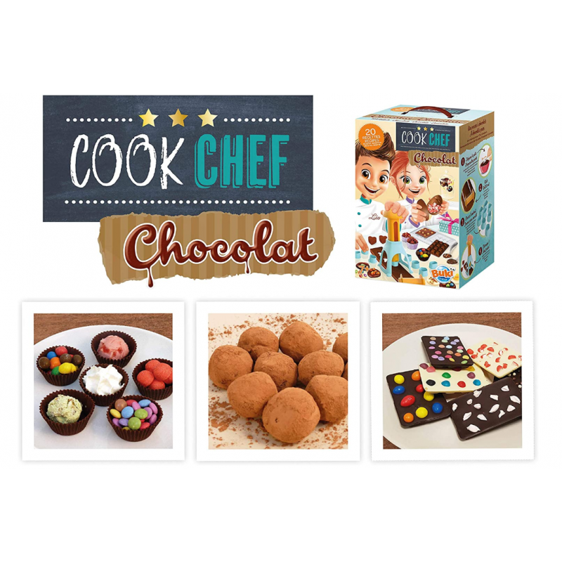 Chef cuisinier Chocolat 20 recettes Buki