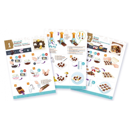 Chef cuisinier Chocolat 20 recettes Buki