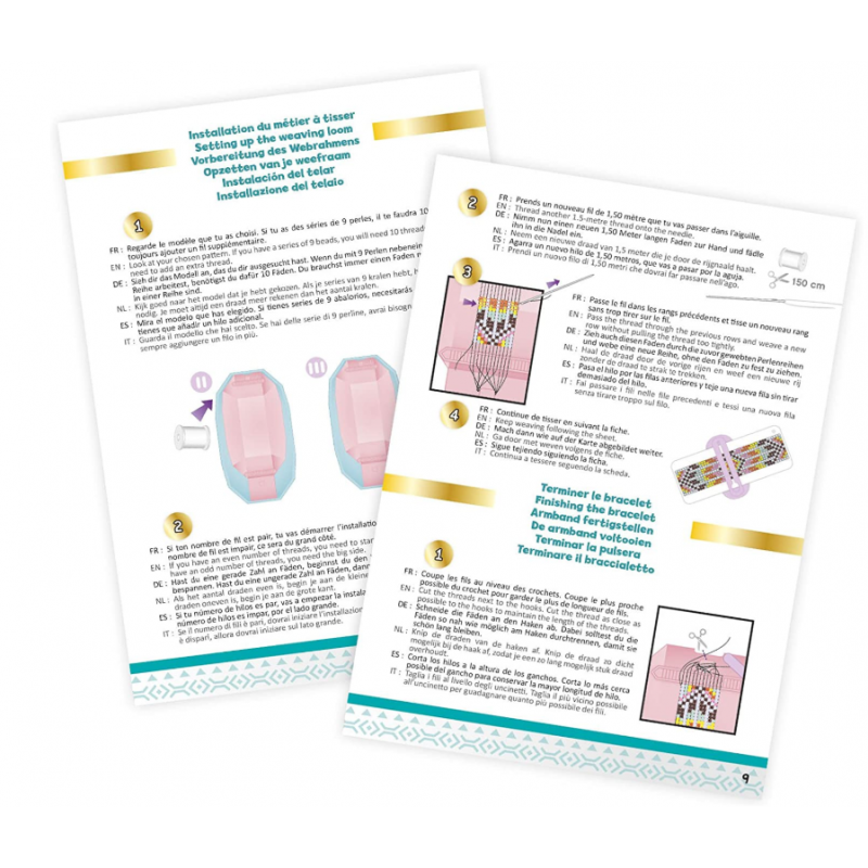 Atelier Métier à perles 10 modèles Buki