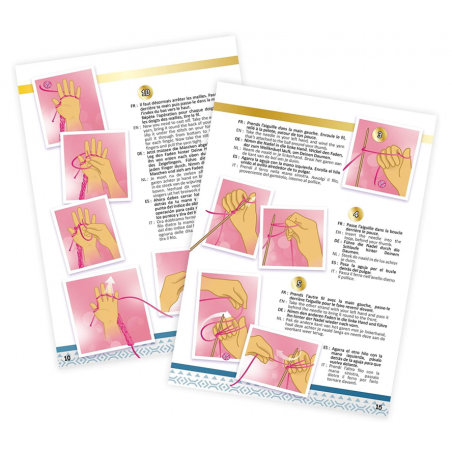 Atelier Tricot 3 étapes Buki