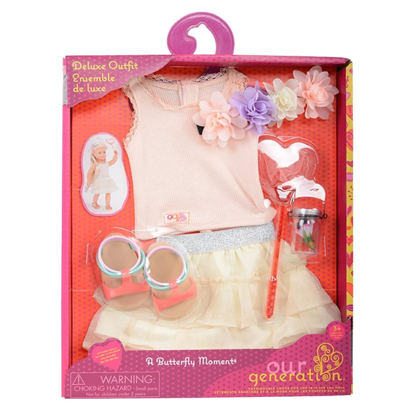 Tenue Deluxe Ensemble jupe et papillons Our Generation