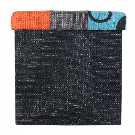 Coffre pouf pliable Patchwork Home Deco Factory