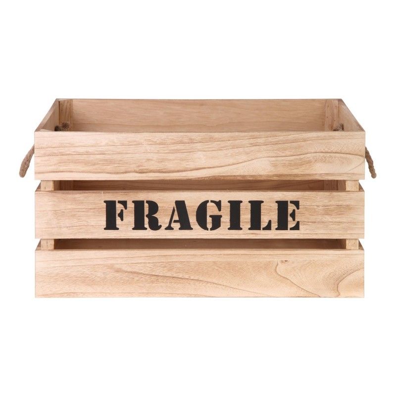 Lot De 2 Cagettes Gigognes Naturel Home Deco Factory