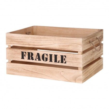 Lot De 2 Cagettes Gigognes Naturel Home Deco Factory