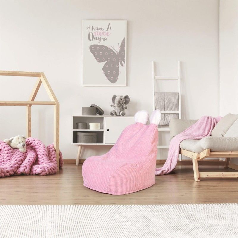 Fauteuil Poire Enfant Rose Ted Home Deco Kids