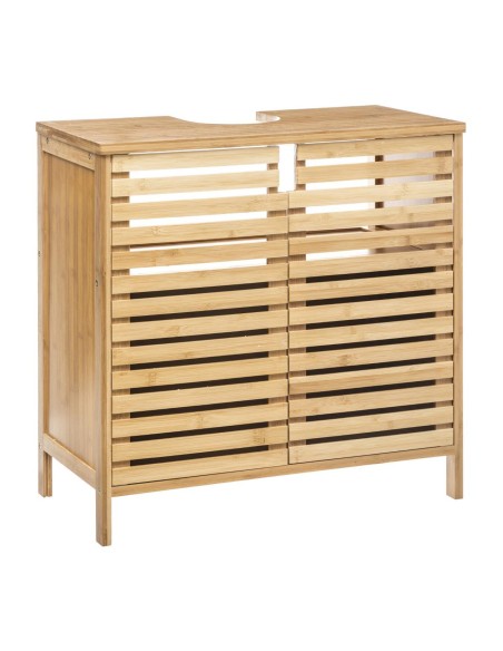 Meuble Lavabo En Bambou Sicela Five