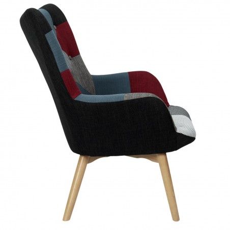 Fauteuil Milano Patchwork Home Deco Factory