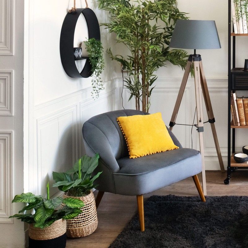 Fauteuil Naova Gris Atmosphera